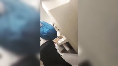 Public Restroom Quickie: Fuck and Go