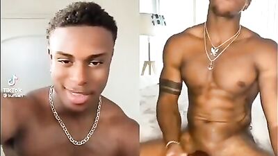 Handsome tiktoker jerking and cumming: Cum Shots twinks!