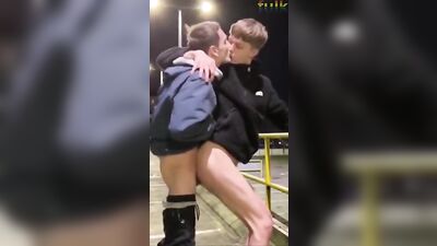 Street Love: Amateur Bareback Cum Shots Oral Public Twinks!