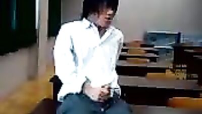 Asian School Studs Dangerous Masturbation: The Ultimate Classroom Orgy!