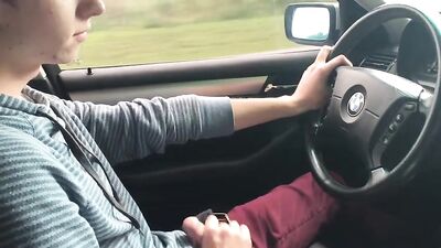 Road Trip N Jerk - Little Chris Takes Control Behind The Wheels!