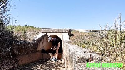 Hardcore Public Jerk Off: Roadside Risks Revealed