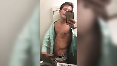 Golden Shower in Public Restroom - Jerks and Cums in Stall 205 Note: This is just a suggestion and its not related to the actual content of the video.