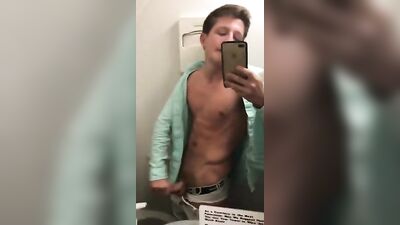 Golden Shower in Public Restroom - Jerks and Cums in Stall 205 Note: This is just a suggestion and its not related to the actual content of the video.