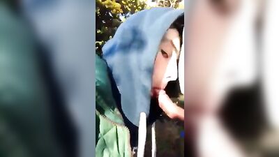 Deep Throated BJ in the Park by Amateur Twink Gets Cum on His Face - Public Outdoor Oral Porn!