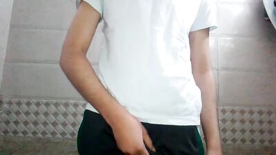 [ABX][1][113] - A boy masturbating in the bathroom