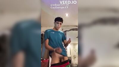 Young Soccer Players Hard Cock Exposed!