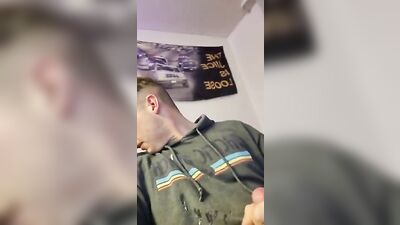 Cum Shot In The Eye 234: Amateur Handjob Solo Cums