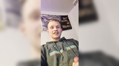 Cum Shot In The Eye 234: Amateur Handjob Solo Cums