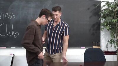 Sexy Teachers & Students: Bare Threesome