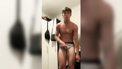 Gay Porn Video - Clintons Naughty Underwear Removal