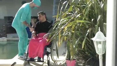 Caught Sucking The Doctor - Big Cock Amateur Oral Fun