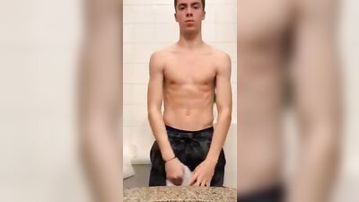 Gap twink posing
