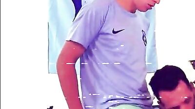 Gustavs Coach Fuck Fest: Threesome Trainfuck Vintage Football Saga!