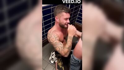 Step Dads Muscular Cock - Sons Public Blowjob Desire!