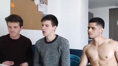 Gay Porn Amateurs Niko, Teo And Diego On Cam! BAH - CUTE Friends Unleashed!