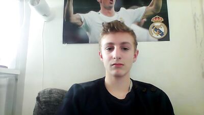 Young Thick Dick Boy Frat Web-Cam Solo - Teen soccer fan plays with his thick dick boys porn