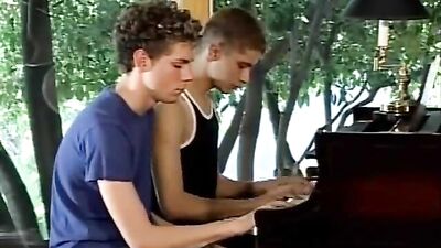 Twin Twinks Piano Lesson Orgasms - Gay Porn Videos with Action Cum Shots and Oral Pleasures!