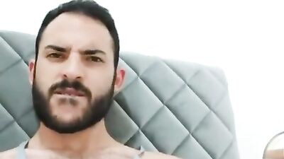 Shameless Blazing Arabian Solo Handjob Action - Cum Shots