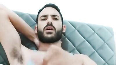 Shameless Blazing Arabian Solo Handjob Action - Cum Shots