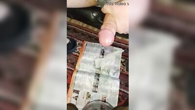 Boy Slow Cum TV Listings: Amature Solo Spunking On TV Magazine