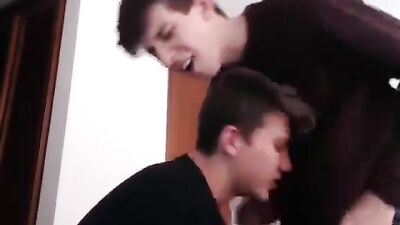BAH - Two Cute College Cam Boyz Sucking Cock