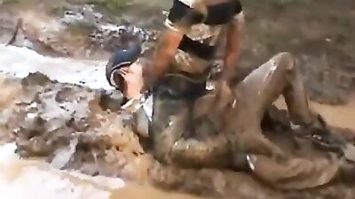 Muddy Love: A Rough and Dirty Public Sex Adventure