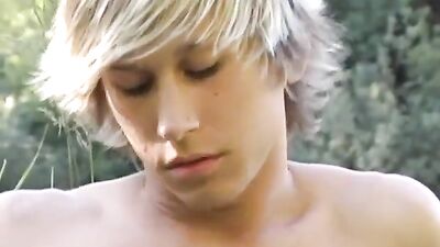 Young Bliss by the Lake - Solo Twink Handjob Adventure