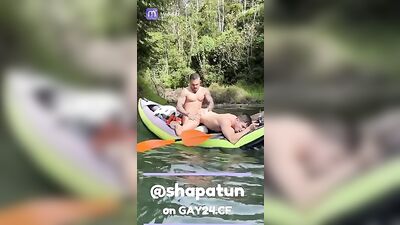 Outdoor Public Big Cocks Muscle Boys Action