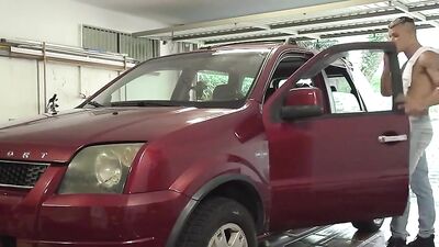 Fucked by my Garage Technician - Gay Porn Videos