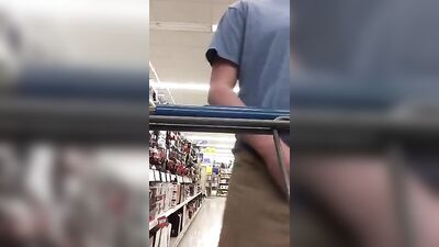 Bearded Twink Cums in Public Again! - Amateur Cum Shots Solo