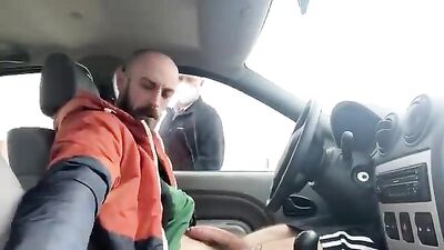 Car Anon Amateur Cumshots Public Outside - A Random Cock Hound!