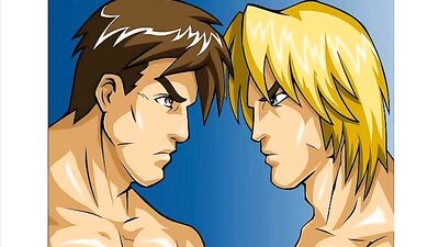 Double Trouble: Blond Boys in Action-Packed Cartoon Porn