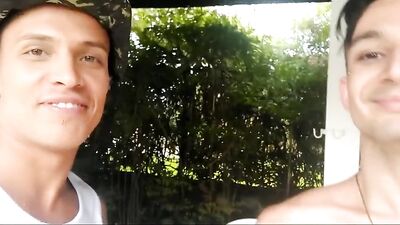 Gay Orgy Porn Movie MN: Action Group Bareback Behind The Scene!