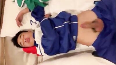 Asian Fetish Coach Loves Sleeping With His Trainee Boyfriend