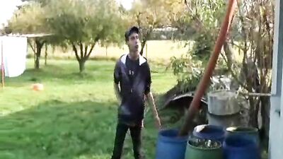 Gay Porn - Handcuffed Boys Ally Attack: No Holding Back!