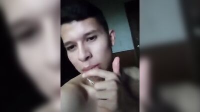 I Eat My Protein Boys: Amateur Cum Shots Solo Gay Porn