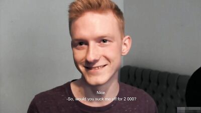 Gay Cuties Fuck for Cash: Bareback Amateur Action