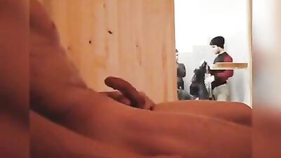 Wanking in Public Sauna Boys: Gay Porn Explosion!