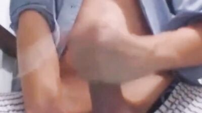 Cum Devourer 004 - Redhead Webcam Cumshot Amateur