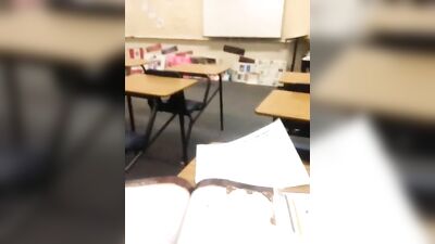 Jerking off in detention