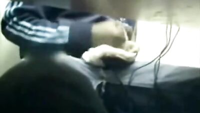 Gay Cyber Cafe Fun: Amateur Solo Porn Adventures