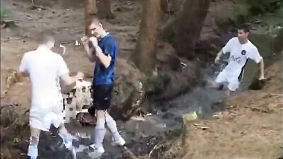 German Soccer Boys Porn III: Hardcore Gay Action with Huge Cocks!