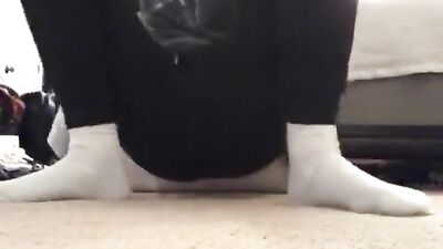 Teen Twink Webcam Jerking Smooth Cock: Dirty Solo Handjob