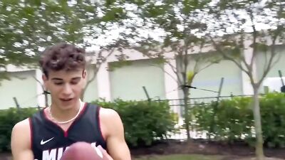 Bareback Twinks after Football Game - Action Cum Shots