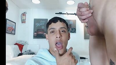 Straight guy eats cum twinks porn