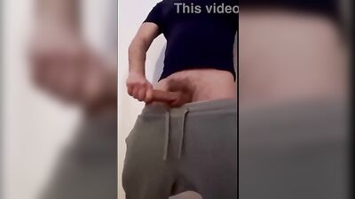 Trackie Boy Fever! Brit Amateur Socks Wank Solo Porn