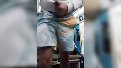 Footy Boys Get Lucky on Subway - Jacking, Gay Porn Video!