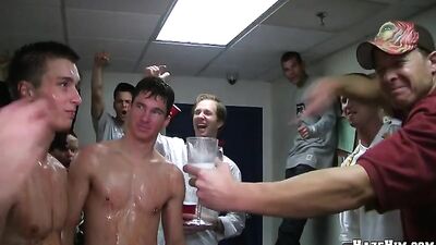 Haze Him Brothas!: Cum Shots Galore with Alpha Fraternity Pledges and Their Oral Fixations!