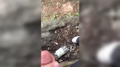 Handjob Helper Bro 3: Cumshot Amateur Outdoor Adventure